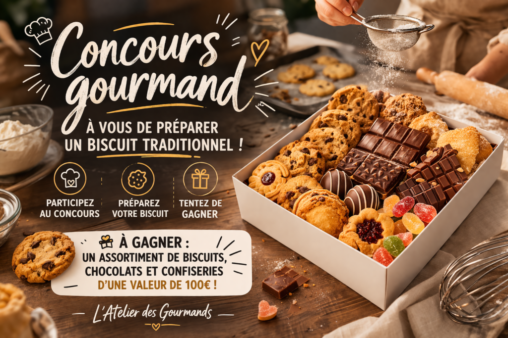 Photo officiel du concours avec un lot d'une valeur de 100 euros à gagner